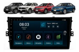 VOLKSWAGEN VIRTUS-TCROSS-POLO 2018/2023 KIT STANDARD - CENTRAL MULTIMEDIA 9" ADAK ANDROID 4CORE + 4GB RAM + 64GB ROM