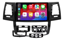 TOYOTA HILUX 2005/2016 DIGITAL/ANALOGICO KIT PREMIUM - CENTRAL MULTIMEDIA 9" ADAK ANDROID 8CORE + 4GB RAM + 64GB ROM