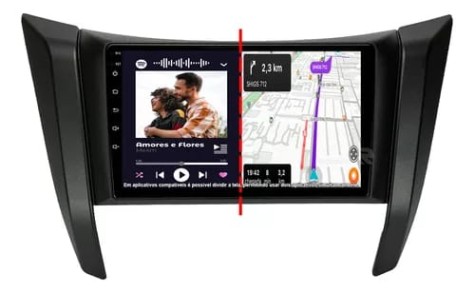 NISSAN FRONTIER 2017/2025 KIT PREMIUM - CENTRAL MULTIMEDIA 9" ADAK ANDROID 8CORE + 4GB RAM + 64GB ROM