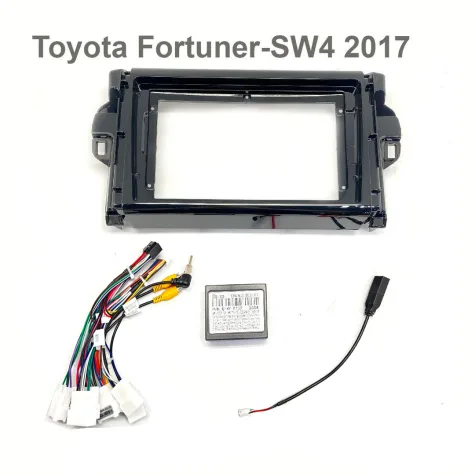 TOYOTA FORTUNER SW4 2017/2020 KIT STANDARD - CENTRAL MULTIMEDIA 9” ADAK ANDROID 4CORE + 4GB RAM + 64GB ROM