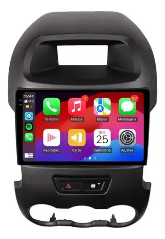 FORD RANGER 2011/2018 KIT STANDARD - CENTRAL MULTIMEDIA 9" ADAK ANDROID 4CORE + 4GB RAM + 64GB ROM
