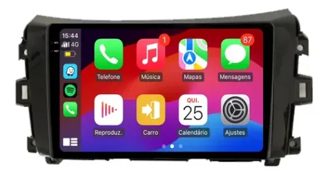 NISSAN FRONTIER 2017/2025 KIT STANDARD - CENTRAL MULTIMEDIA 9" ADAK ANDROID 4CORE + 4GB RAM + 64GB ROM