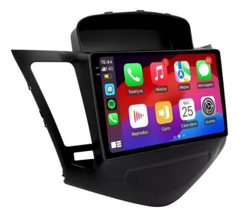 CHEVROLET CRUZE 2012/2016 KIT PREMIUM - CENTRAL MULTIMEDIA 9" ADAK ANDROID 8CORE + 4GB RAM + 64GB ROM
