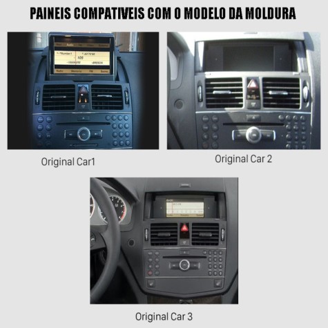 MERCEDES BENZ C-CLASS 2007-2014 KIT PREMIUM - CENTRAL MULTIMEDIA 9" ADAK ANDROID 8CORE + 4GB RAM + 64GB ROM