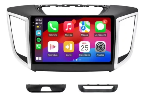 HYUNDAI CRETA 2016/2021 KIT PREMIUM - CENTRAL MULTIMIDIA 9" ADAK ANDROID 8CORE + 4GB RAM + 64GB ROM