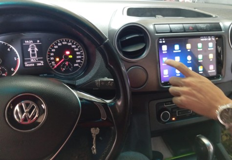 VOLKSWAGEN CENTRAL MULTIMEDIA 9" ADAK ANDROID 8 CORE + 4GB RAM + 64GB ROM + CHIP 4G + CARPLAY