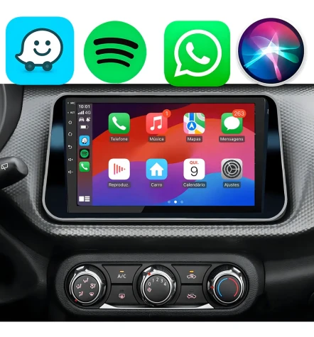 NISSAN KICKS 2016/2021 KIT PREMIUM - CENTRAL MULTIMEDIA 9" ADAK ANDROID 8CORE + 4GB RAM + 64GB ROM