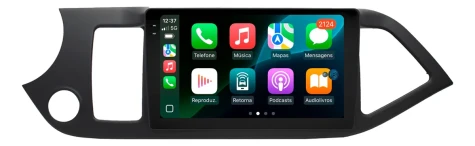 KIA PICANTO 2013/2018 KIT PREMIUM - CENTRAL MULTIMEDIA 9" ADAK ANDROID 8CORE + 4GB RAM + 64GB ROM