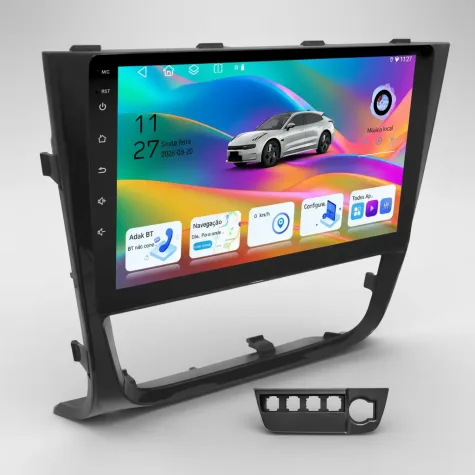 VOLKSWAGEN GOL G6 KIT STANDARD - CENTRAL MULTIMEDIA 9" ADAK ANDROID 4CORE + 4GB RAM + 64GB ROM