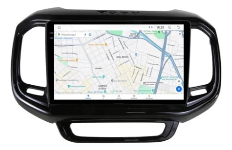FIAT TORO 2016/2022 KIT PREMIUM - CENTRAL MULTIMEDIA 9" ADAK ANDROID 8CORE + 4GB RAM + 64GB ROM