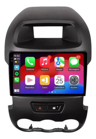 FORD RANGER 2011/2018 KIT PREMIUM - CENTRAL MULTIMEDIA 9" ADAK ANDROID 8CORE + 4GB RAM + 64GB ROM