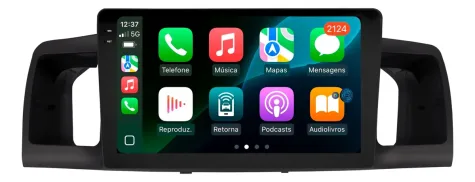 TOYOTA COROLLA 2002/2006 KIT STANDARD - CENTRAL MULTIMEDIA 9" ADAK ANDROID 4CORE + 4GB RAM + 64GB ROM